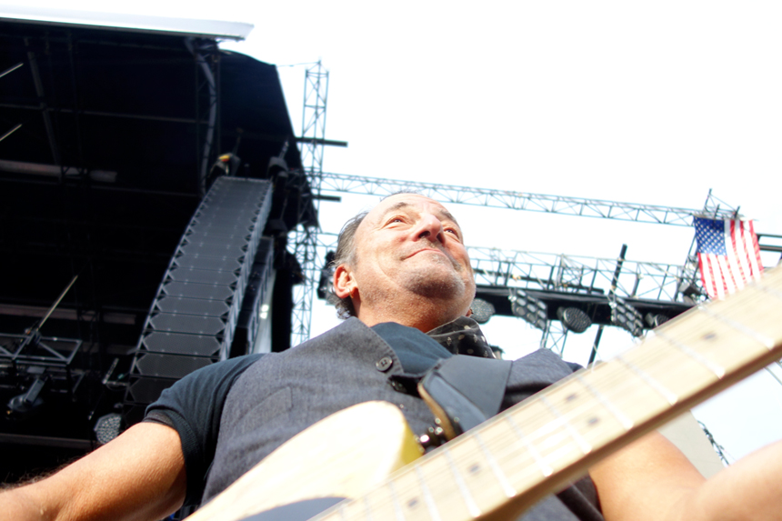 Bruce Springsteen performing during the 2016 River Tour in Munich