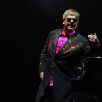 Elton John performing in Erfurt